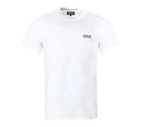 Barbour, ,Tops ,Uomo ,Bianco ,M Magliette bianca iconica con logo