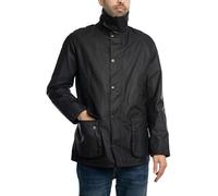 Barbour Uomo Giacca Cerata Ashby, Black, XL