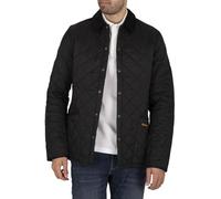 Barbour Uomo Giacca Trapuntata Heritage Liddesdale, Black, XS