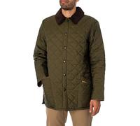 Barbour Uomo Giacca Trapuntata Heritage Liddesdale, Olive, XXL