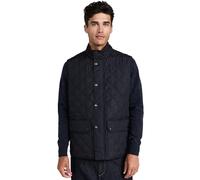 Barbour Uomo Nuovo Gilet Lowerdale, Navy, XL