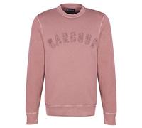 Barbour Washed Prep Logo Crew Neck, Rosa sbiadito, XL
