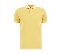 Barbour - Washed Tartan Tailored Pique Polo - - Tops - Uomo - Giallo - M
