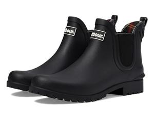 Barbour Wilton Chelsea Welly Stivali da pioggia da donna, nero, 36 EU