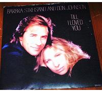 Barbra Streisand Don Johnson Till I Loved You / Two People Original 45 rpm 7 inch Vinyl Record