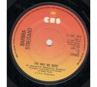 BARBRA STREISAND - WAY WE WERE 7 INCH (7" VINYL 45) UK CBS 1973