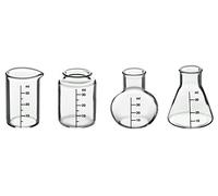 Barbuzzo Laboratorio bicchierini set di 4