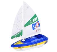 Barca a Vela Giocattolo a Batteria a Motore Elettrico Motoscafo Giocattolo a Batteria Barca Giocattolo Funzionante Motoscafo a Pile Battello Giocattolo Bambini Sailboat a Motore Elettrico Gioco,Colori