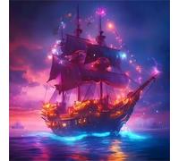 Barca a vela magica 90 Pezzi Puzzle, 90 pezzi puzzle Classico per adulti, Fai Da Te Giochi Educativo e Giocattoli Sfida, Intrattenimento Creativo, Puzzle Impossible