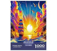 Barca a vela misteriosa Jigsaw Puzzle Impossible 1000 Pezzi Cartoni animati colorati Decorazione Per La Casa. Rilassamento E Intelligence Per Adulti E Ragazzi Da 14 Anni 38x26cm/1000pcs