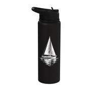 Barca a vela, Oceano, Marinaio Stainless Steel Insulated Water Bottle