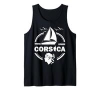 Barca a Vela sull'isola della Corsica Corse Piratenkopf Francia Canotta