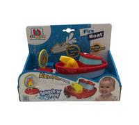 Barca antincendio BB Junior con siringa e bersaglio Fire Boat acqua giocattol...