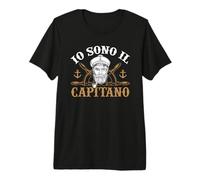 Barca Capitano Divertente Barche Io Sono Il Capitano Nave Maglietta Premium