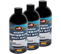 Barca Cera 3x 500 ML Bootswachs Autosol 11 015010 Abrasivo Cera Dura
