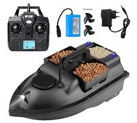 Barca Con Esche Da Pesca 500m Barca Con Esche Telecomandate Fish Finder, Posizionamento Gps, Automatica Crociera/Ritorno/Percorso Con Indicatore Di Direzione Luce Notturna per La Pesca,12000mAh