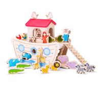 Barca con forme da incastrare New classic toys Arca di Noè