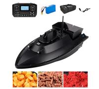 Barca da pesca a ritorno automatico GPS da 12 V con sganciamento elettromagnetico, batteria 18000 mAh, telecomando per tirare la rete, regolabile a 3 velocità, ideale per pesca con esche e facile