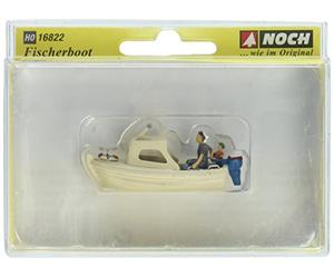 Barca da Pesca (Non Galleggiante) con Personaggi Ho