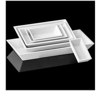 Barca di porcellana dell'arca resistente ad alta temperatura del crogiolo della barca in ceramica rettangolare 6pcs per laboratorio