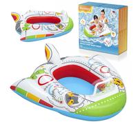 Barca gonfiabile da spiaggia a forma di astronave, 104 x 99 cm, Bestway 34178