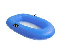 Barca gonfiabile | Raft gonfiabile dal fondo trasparente | 62,9 x 43,3 pollici di divertimento con float fungie | Esplorazione delle finestre della piscina in piscina Rafting kayak, galleggiante