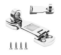 Barca Latches - 9,1 x 2,5 cm Stainless Heavy Duty Locking Door Hardware | Marine Boat Compartment Latch | Heavy-duty Rotating Door Latches For RV Boats Motorhome Ship Yacht Cabinet Security
