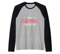 Barca Nonno Barca Nonna Barca Nonna Nonni Lago Life Maglia con Maniche Raglan