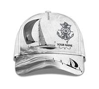 Barca Oceanica con Ancora Uomo Donna Snapback-Cappello Regolabile Cappellino da Baseballberretto Casual Cappelli da papà per Che Corre All'Aperto Caccia