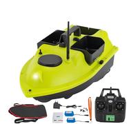 Barca per esche da pesca con GPS - Barca esca da pesca, 99 posizioni | Doppio motore da 52 W, 2 batterie da 5200 mAh, portata 90 minuti, portata 600 m, telecomando LCD, con borsa per il trasporto