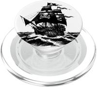 Barca pirata, pirati, capitano, vela PopSockets PopGrip per MagSafe