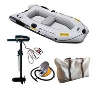 Gommone gonfiabile AQUA MARINA Motion grey + MOTORE AQUA MARINA T-18, senza batteria