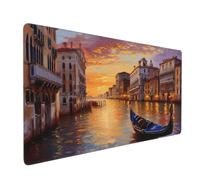 Barca Tappetino Mouse XXL 700 x 300mm,Tappetino Mouse Europa Mouse Pad Gaming, Grande Mouse Pad Scrivania Migliora la Precisione e la Velocità, Base in Gomma Antiscivolo per PC, Laptop 0E-221