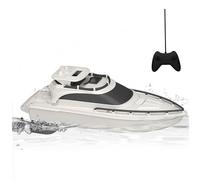 Barca telecomandata per piscina, Barche telecomandate, Nave RC impermeabile a 4 vie da 2, 4 GHz, Nave da guerra RC per evitare ostacoli con doppia, Yacht di simulazione a batteria per piscina, L