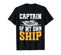 Barca telecomandata RC Barca Capitano Nave Propria Barca RC Maglietta