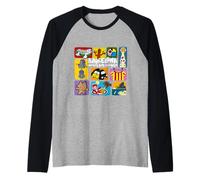 Barcellona Amici per Sempre Maglia con Maniche Raglan