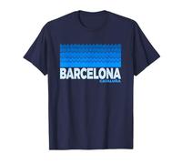Barcellona España - Barcellona Catalogna Spagna Acquatico Maglietta