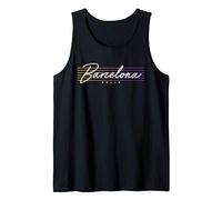 Barcellona Souvenir Vintage Spagna Canotta