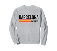 Barcellona Spagna Souvenir Bandiera Bandera España Uomini Donne Ragazza Felpa