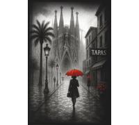 Barcelona Grid Notebook | I love Spain: Gray Cover with Red Accents - Dark Aesthetic Graph Paper Notebook for Writing, Sketching & Travel