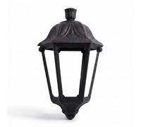 BARCELONA LED Applique Esterna IESSE E27 IP55 Nera FUMAGALLI