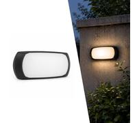 BARCELONA LED Applique Esterna Nera FUMAGALLI FRANCY E27 IP66
