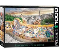 Eurographics Puzzle Barcellona Parco Güell 1000 pezzi