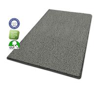 Barcelona Shaggy Runner Tappeto Lungo IN Grigio Larghezza 80cm Made IN Germany