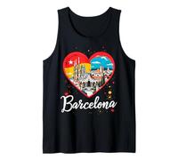 Barcelona Spagna Canotta