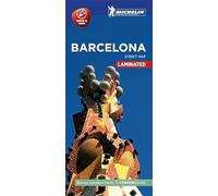 Barcelona. Street map: Laminated City Plan