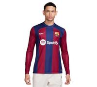 Barcelona Top FCB M Nk DF Stad JSY LS HM, Deep Royal Blue/Noble Red/White, DX2636-456, XL