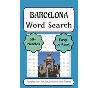 BARCELONA Word Search: 50+ Puzzles