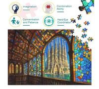 Barcelona1000 Piece Jigsaw Puzzles for Adults Educational Games ArtFun And Challenging Home Decors Great Gift Idea38x26cm/1000pcs