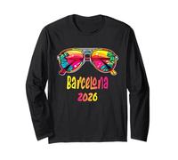 Barcelone 2026 Tépare des lunettes de Soleil Barcelone 2026 Maglia a Manica